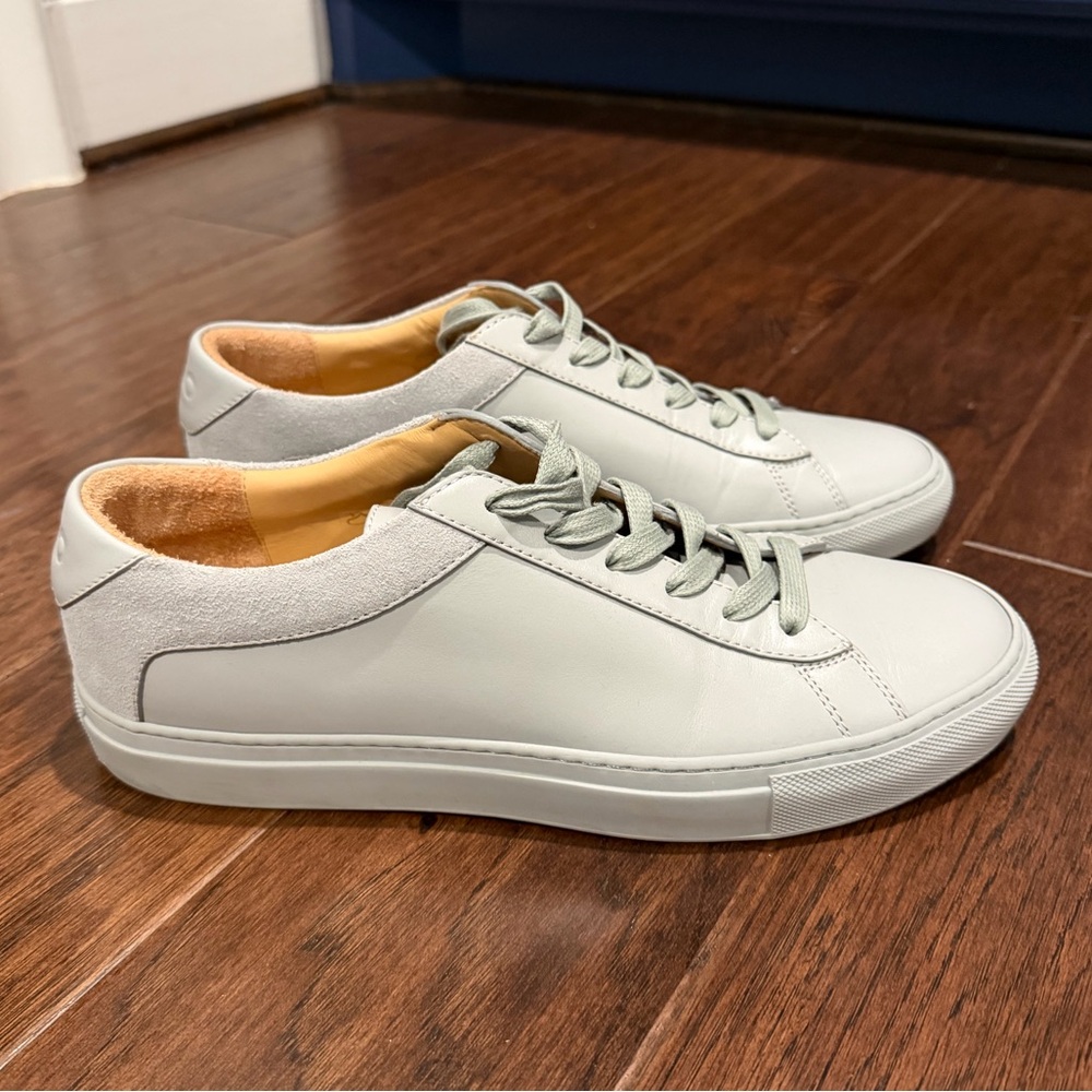 Koio Capri Leather Sneakers, Size 41